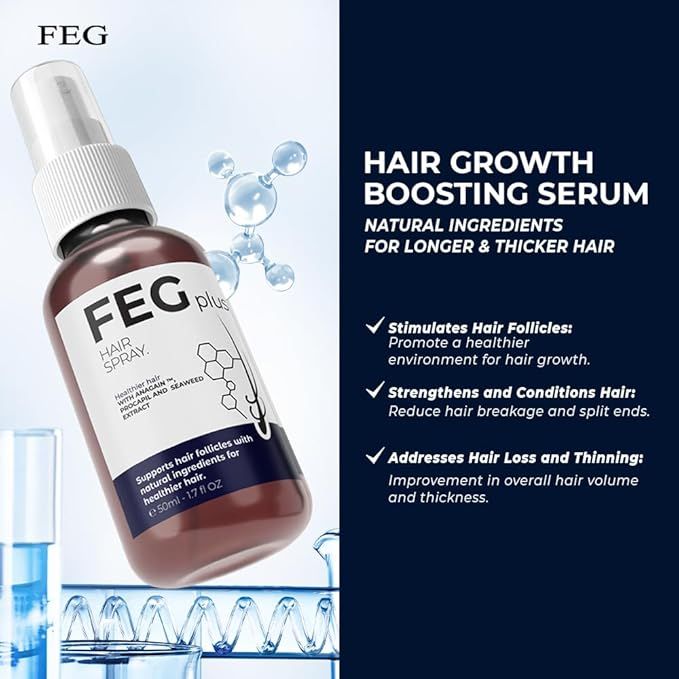 FEG Plus Organic Hair Growth Treatment Oil - زيت فيج بلس العضوي لعلاج نمو الشعر